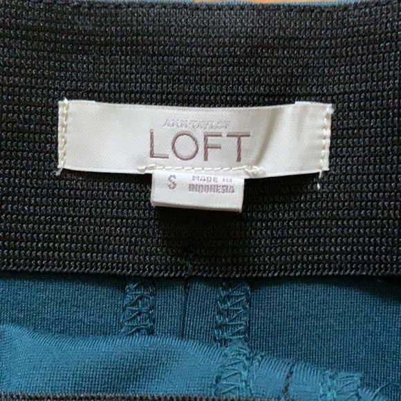 Loft Turquoise Circle Skirt - Picture 3 of 4